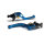 LSL Clutch lever BOW L02R, short, blue/gold