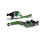 LSL Clutch lever BOW L02R, short, green/blue