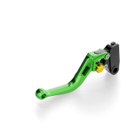 LSL Clutch lever BOW L02R, short, green/gold