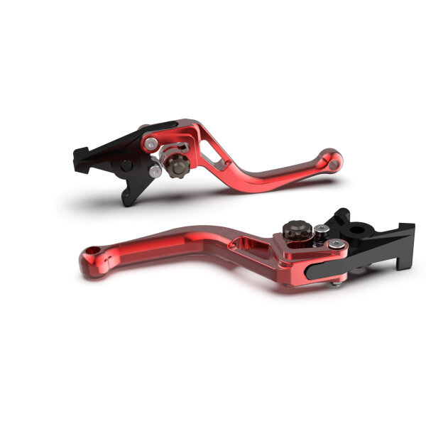 LSL Clutch lever BOW L02R, short, red/anthracite