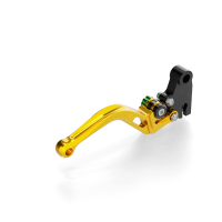 LSL Clutch lever BOW L03, short, gold/green