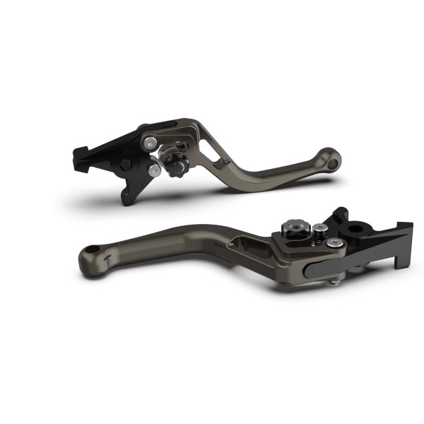 LSL Clutch lever BOW L04, short, anthracite/black