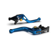 LSL Clutch lever BOW L04, short, blue/gold