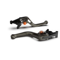 LSL Clutch lever BOW L05, short, anthracite/orange