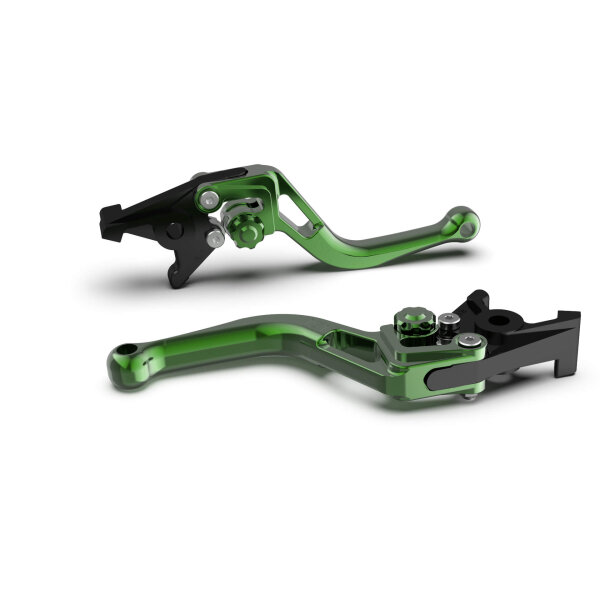 LSL Clutch lever BOW L05, short, green/green