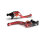 LSL Clutch lever BOW L08, short, red/orange