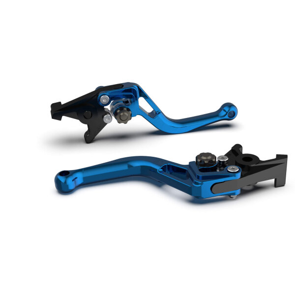 LSL Clutch lever BOW L17, short, blue/anthracite