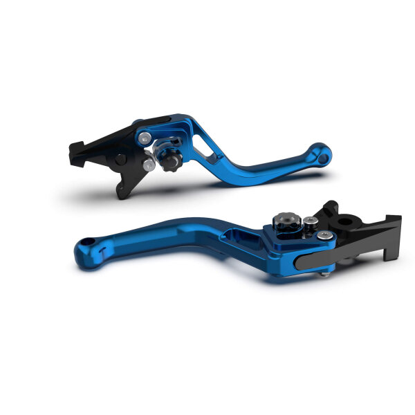 LSL Clutch lever BOW L17, short, blue/black