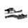 LSL Clutch lever BOW L22R, short, black/gold