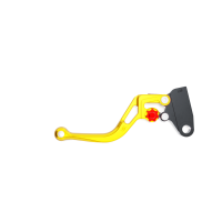 LSL Clutch lever BOW L25R, short, gold/red