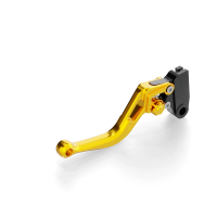 LSL Clutch lever BOW for Brembo 16 RCS, L37R, short, gold/gold