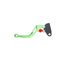 LSL Clutch lever BOW for Brembo 16 RCS, L37R, short, green/red