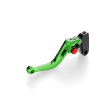 LSL Clutch lever BOW for Brembo 16 RCS, L37R, short, green/red