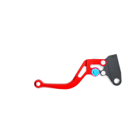 LSL Clutch lever BOW for Brembo 16 RCS, L37R, short, red/blue