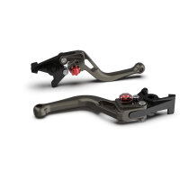 LSL Clutch lever BOW L39R, short, anthracite/red