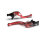 LSL Clutch lever BOW L39R, short, red/silver