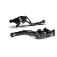 LSL Clutch lever BOW L57R, short, black/blue