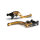 LSL Clutch lever BOW L70R, short, gold/black