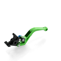 LSL Brake lever BOW R09, short, green/blue