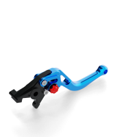 LSL Brake lever BOW R12, short, blue/red