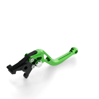 LSL Brake lever BOW R12, short, green/silver