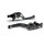 LSL Brake lever BOW R17, short, black/green