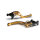 LSL Brake lever BOW R20, short, gold/silver