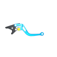 LSL Brake lever BOW R32, short, blue/gold