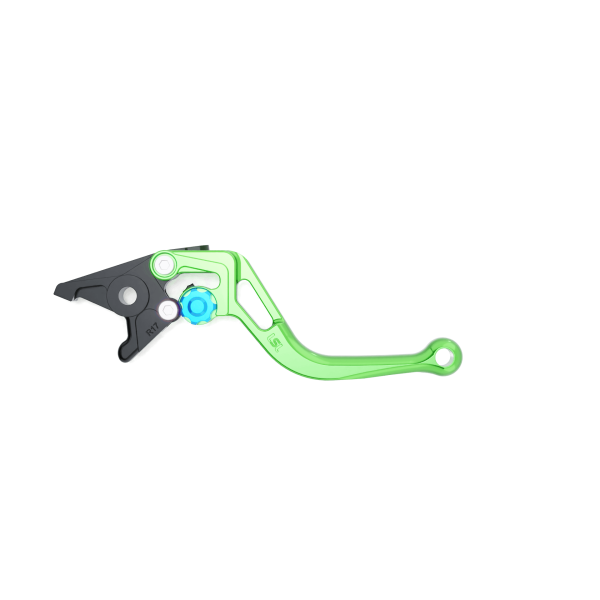 LSL Brake lever BOW R34R, short, green/blue