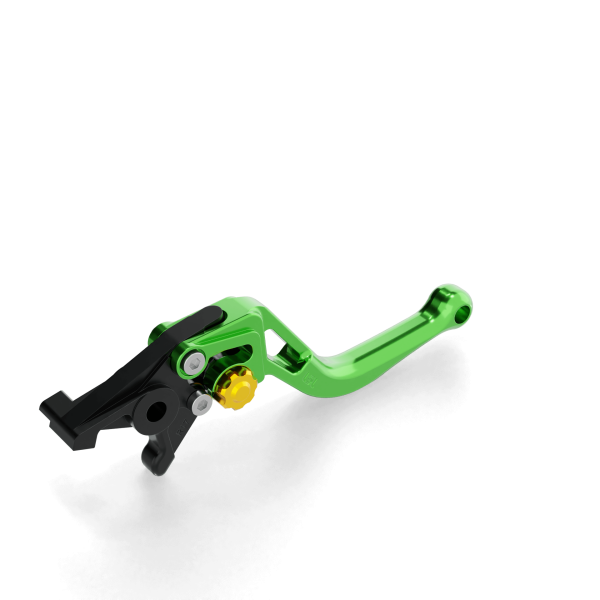 LSL Brake lever BOW R71, short, green/gold