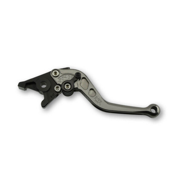 LSL Clutch lever Classic L02R, anthracite/black, short