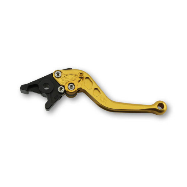 LSL Clutch lever Classic L02R, gold/gold, short