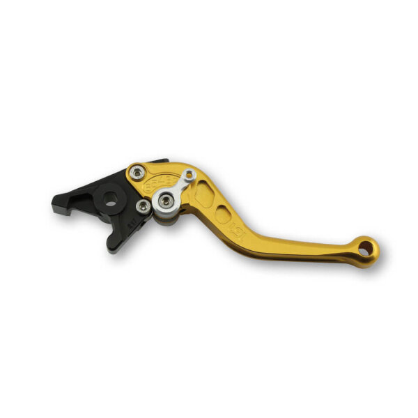 LSL Clutch lever Classic L02R, gold/silver, short