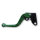 LSL Clutch lever Classic L02R, green/black, short