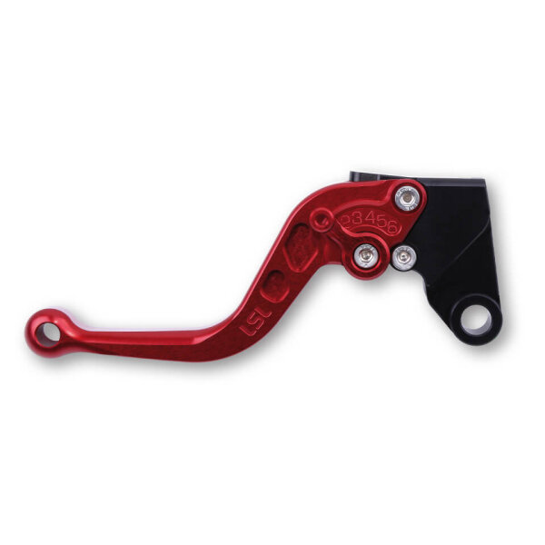 LSL Clutch lever Classic L02R, red/red, short