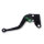 LSL Clutch lever Classic L02R, black/green, short