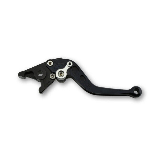 LSL Clutch lever Classic L02R, black/silver, short