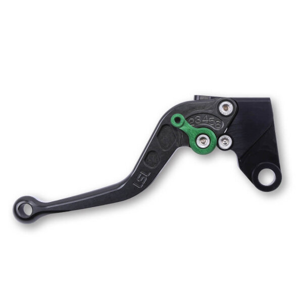 LSL Clutch lever Classic L03, anthracite/green, short