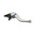 LSL Clutch lever Classic L03, silver/blue, short