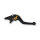 LSL Clutch lever Classic L03, black/gold, short