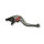 LSL Clutch lever Classic L04, anthracite/red, short