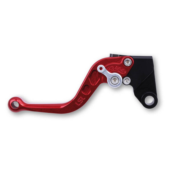 LSL Clutch lever Classic L04, red/silver, short