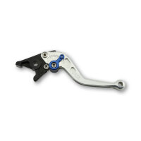 LSL Clutch lever Classic L05, silver/blue, short