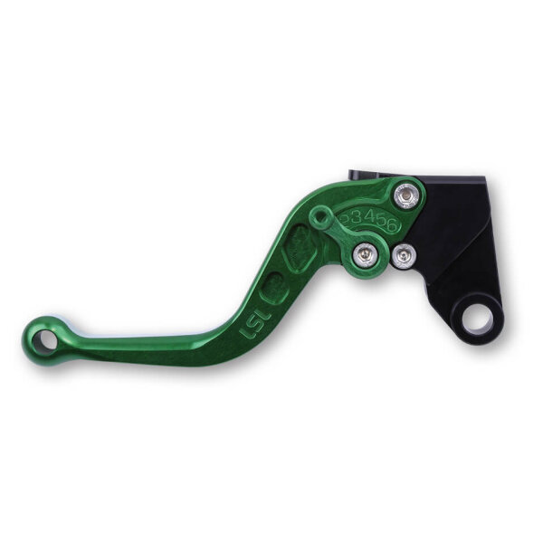 LSL Clutch lever Classic L08, green/green, short