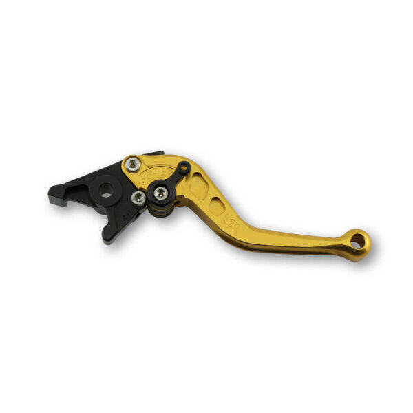 LSL Clutch lever Classic L09R, gold/black, short