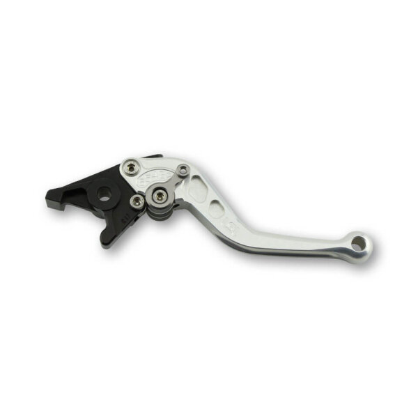 LSL Clutch lever Classic L17, silver/anthracite, short