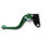 LSL Clutch lever Classic L37R, green/silver, short