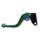 LSL Clutch lever Classic L39R, green/blue, short