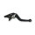 LSL Clutch lever L73R, short, black/silver