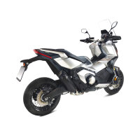 IXRACE Desert black Edelstahl-Endtopf für HONDA X-ADV 750, 17-20 (RC95), X-ADV 750, 21- (RH10)